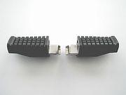 Austausch-Fussrasten vorne - Replacement footrests front