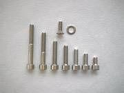 Motorschraubensatz Edelstahl V2A - Motor screw kit stainless steel