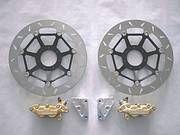 Bremsanlagenkit mit 320mm Bremsscheiben. Mit T�V - Brake assembly kit with 320mm brake disks