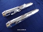 Paar Endtpfe hnlich Original - Pair silencers similar original