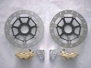Bremsanlagenkit mit 320mm Bremsscheiben - Brake assembly kit with 320mm brake disks